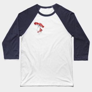 Mushroom Master Fly Agaric Baseball T-Shirt